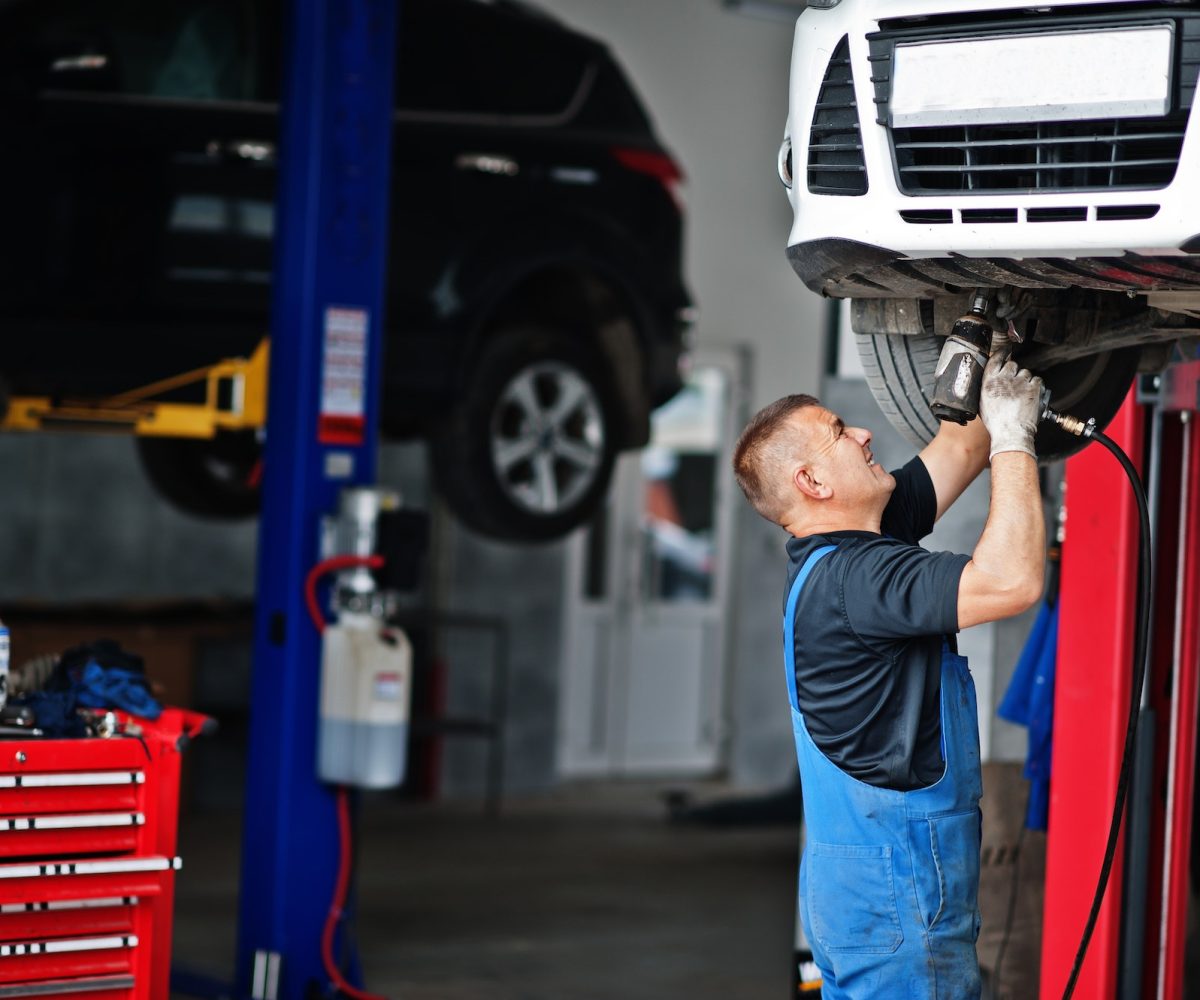 Car repair and maintenance theme